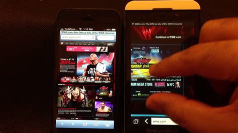 This topic has been deleted. Blackberry Z10 vs iPhone 5 - Internet Browser Comparison ...