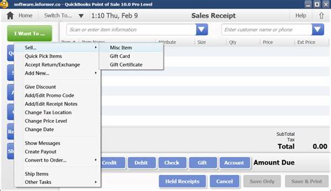 Quikcbookspos is a online solution that works with quickbooks and is tailored to your business needs with managed inventory, anytime acces online, and automatically deposited payments into quickbooks online. QuickBooks Point of Sale download for free - GetWinPCSoft