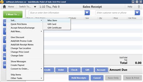 Taking orders, billing, purchasing, inventory and labour management. QuickBooks Point of Sale download for free - GetWinPCSoft