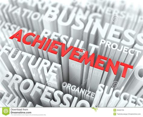 Achievement Background Conceptual Design. Stock Illustration ...