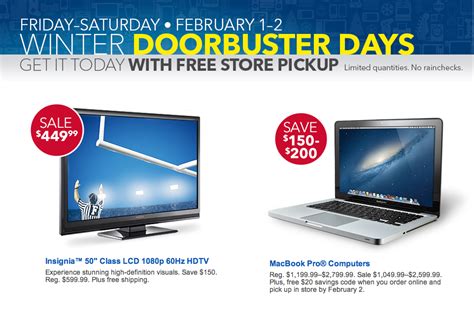 Itune gift card deals : Winter Doorbuster Days at Best Buy! Deals on TVs, Cameras ...