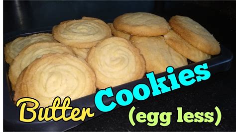 25+ egg white recipes and instructions for storing egg whites in the refrigerator and freezer. Butter Cookies without Egg | Eggless Cookies - YouTube