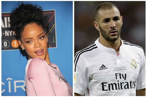 By sharnaz shahid for mailonline. Is Rihanna dating Real Madrid's Karim Benzema ...