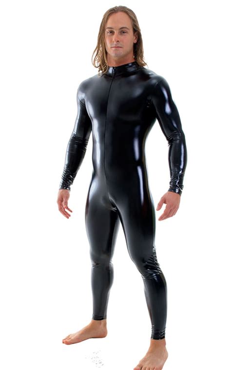 My favourite men wearing lycra. Full Bodysuit Zentai Lycra Spandex Suit for men in Gloss ...