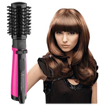 The hot air brush operates on 500 watts of power which isn't humongous but is still adequate for short hair. InfinitiPro By Conair 2" Spin Air Brush Rotating Styler ...