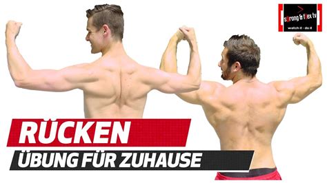 Wie oft soll ich zuhause trainieren? Bodyweight Training - Rücken zuhause trainieren - YouTube