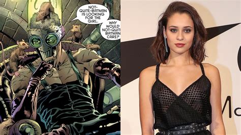 The portuguese actress is in negotiations to take on the role in what has been ratcatcher is traditionally a male character in the dc comics. Esquadrão Suicida 2 define intérprete da versão feminina ...