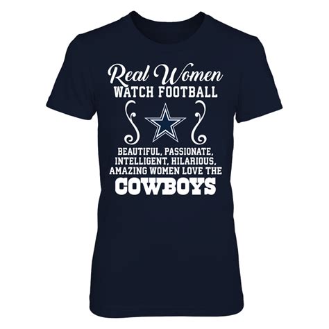 Real Women Watch Football - Dallas Cowboys | Dallas cowboys, Dallas cowboys shirts, Dallas ...