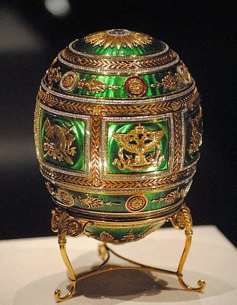 A rare imperial faberge egg with the top open to reveal a clock is seen in this undated handout photo made available on march 19. Artgazing - 52 Weeks of Art & Wine: The Imperial Fabergé Eggs