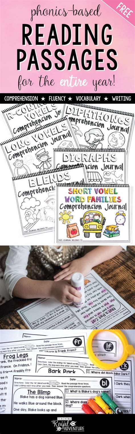 Right into reading book 2: FREE Printable Phonics Reading Passages for the Whole Year | Phonics reading, Reading passages ...