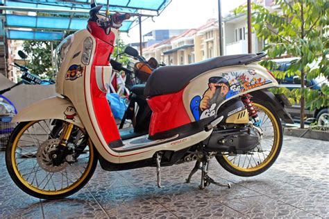 One hour only i take for my journey. 86 Kumpulan Gambar Modifikasi Motor Scoopy | Kumpulan ...