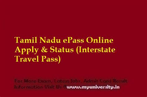 Now you can apply online for e pass during curfew period in the state of tamilnadu. tnepass.tnega.org TN ePass Status Online- Tamil Nadu Inter ...