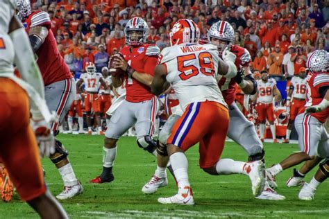 Ohio state has arguably played a bit tougher schedule than either alabama or clemson to date and has been more impressive than clemson. Behind Enemy Lines: Clemson, Ohio State Carry On-Field Competition Onto Recruiting Trail ...