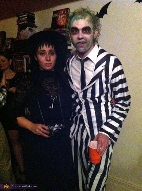 You said it two times, come on. Beetlejuice Group Halloween Costume Idea | How-to Guide ...