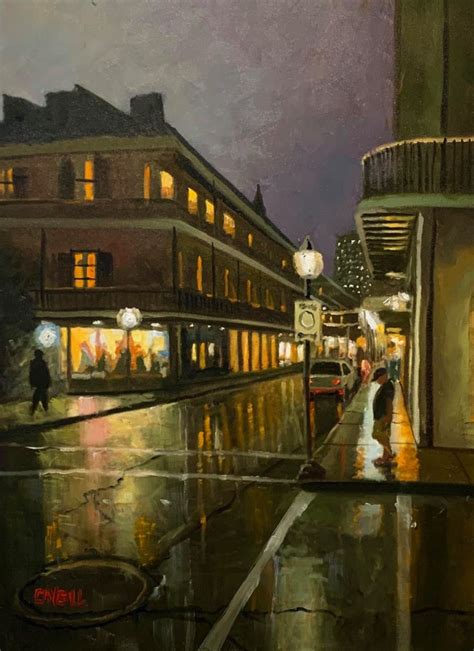 Peter o'neill, new orleans, louisiana. Royal Street Rain - Peter O'Neill Gallery