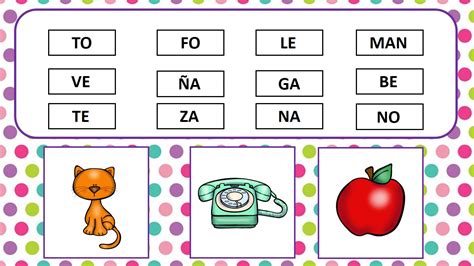 Con este vídeo los niños podrán aprender a formar palabras en español y distinguir cada una de las letras con dibujos animados de cada palabra, es un juego ideal para que los peques aprendan a deletrear y. Formar palabras -COMUNICACIÓN ~ EXPERIENCIAS MARAVILLOSAS