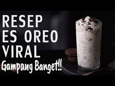 Membuat milkshake oreo akan lebih enak jika dibandingkan dengan menyantap oreo atau ice cream saja. Resep Minuman Kekinian Es Oreo Seperti Haus! ( Ice Oreo Recipe) - YouTube in 2020 | Oreo recipes ...