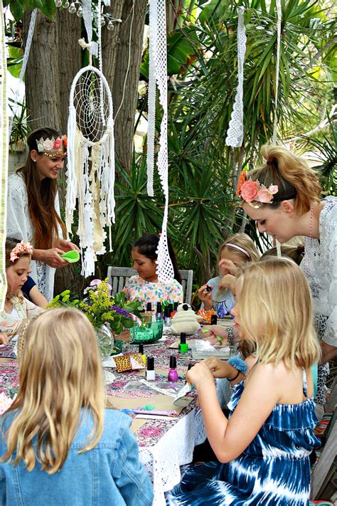 Perth Teen Party Ideas | Boho Party for Girls | Encore Kids Parties