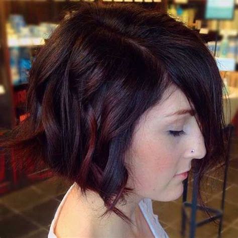 Say farewell to bad hair days. 20 New Short Dark Haircuts | Bob hairstyles, Messy bob ...