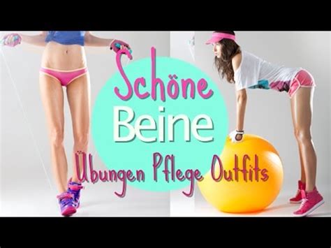 Effektiv ist das oberschenkel training immer dann, wenn du die muskelgruppen regelmäßig trainierst. Tipps für schöne Beine I ÜBUNGEN I PFLEGE I OUTFITS - YouTube