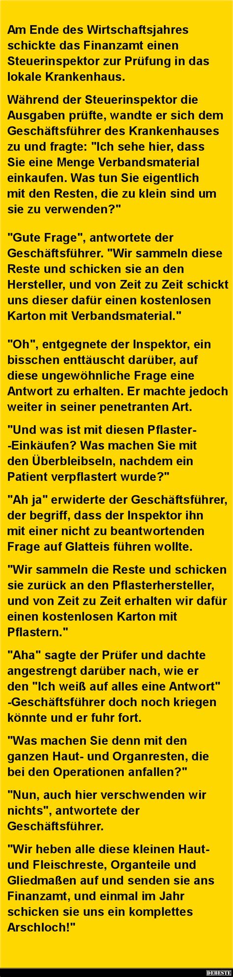 Es wird von frau freudenberg geleitet. Am Ende des Wirtschaftsjahres schickte das Finanzamt ...