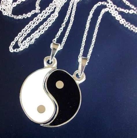 Los mejores vestidos sexys para mujer online. Dos cadenas y dijes de yin y yang para pareja en plata.925 ...