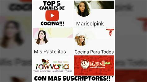 Este cocinero, quien está feliz de vivir en nuestro país, se ha dado a la tarea de crear un canal en you. Top 5 canales de cocina Con más suscriptores en youtube ...