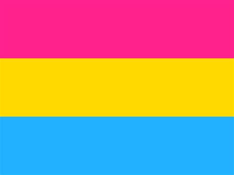 An abstract design featuring the pansexual pride flag, in the colors of pink, yellow, and blue. Pansexuality Wallpapers - Wallpaper Cave