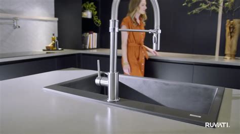 They used to make their products with rubber padding or undercoating. Ruvati Kitchen Sinks - YouTube