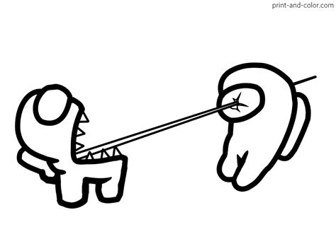 Download Among Us coloring pages | Print and Color.com