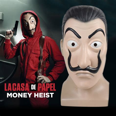 Maybe you would like to learn more about one of these? Dali Mask LA CASA De Papel Money Heist Salvador Dali ...