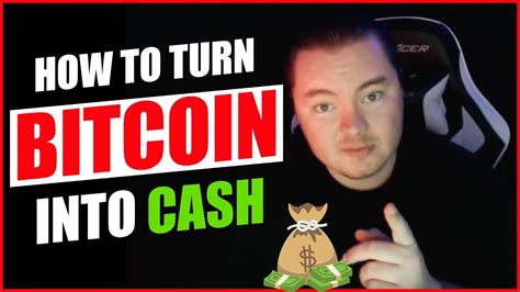 Turn your bitcoin into physical cash with. How to Turn Bitcoin Into Cash (taught in under 1 minute ...