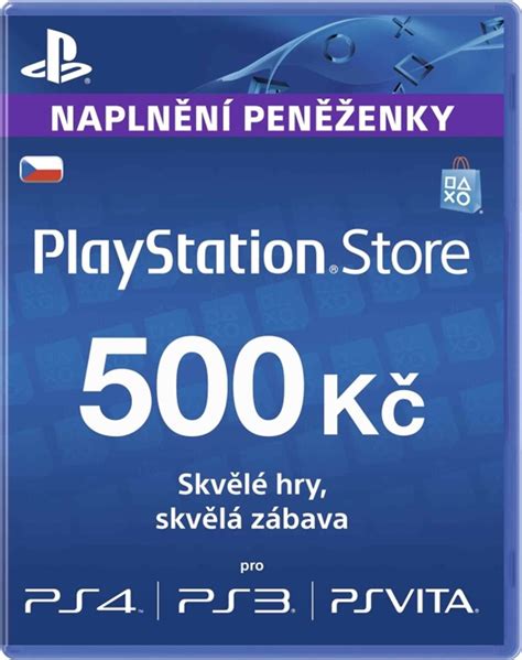 Playstation network card (us) fills your psn wallet with cash, enabling you to buy and download you can easily buy playstation network card (us) in a variety of denominations based on your own. PlayStation Live Cards 500Kč Hang - pouze pro CZ PS Store | ExaSoft.cz