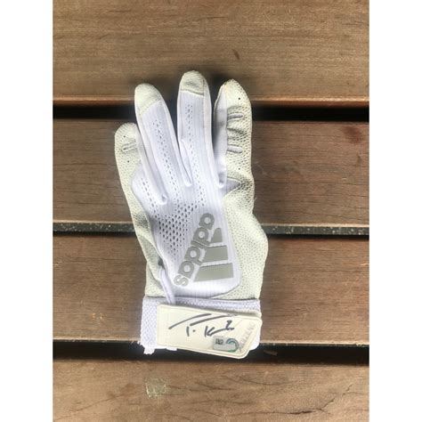 Jun 28, 2021 · trea turner was 'giggling all game' during max scherzer substance checks. Autographed Trea Turner Left Batting Glove | Washington ...