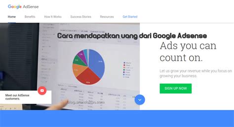 Tugas kita adalah hanya klik iklan, iklan sudah referrer: Cara mendapatkan uang dari Google Adsense - Coretanku