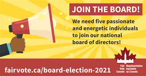 We did not find results for: Board Election 2021 - Fair Vote Canada