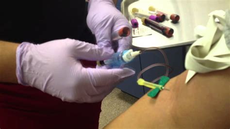 Through the needle, your provider removes a sample of your blood and collects it in a tube. Suhel Getting Her Blood Drawn By The Best - YouTube