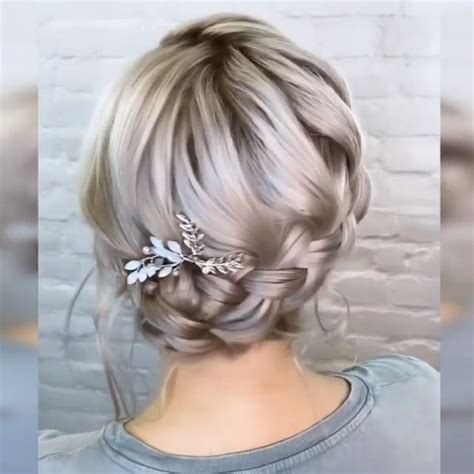 Buns and braids or do hairstyles that are. Amazing😍😍 Video | Hair stail, Easy hairstyles, Short ...