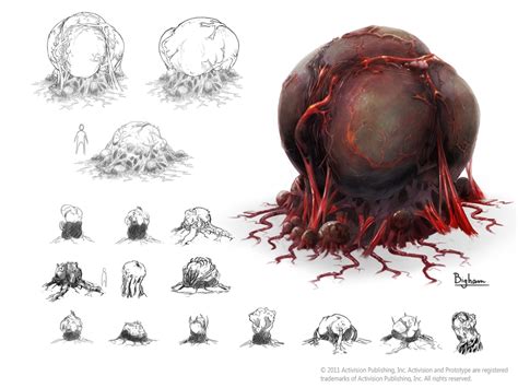 A last scene of a prologue is a. Prototype 2 Pustule Concept by SBigham on DeviantArt