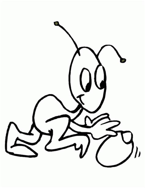 Children's coloring pages of ants. Ant Pictures For Kids - Coloring Home