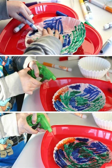 The largest type ran tie dye coffee filter flowers that afternoon. Tie Dye Coffee Filter Art For Dr Seuss | Little Bins for ...