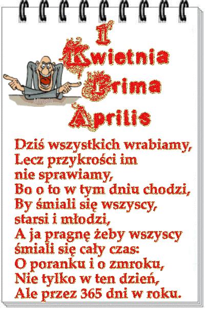 Podejdźcie do tego z humorem, dystansem i oczywiście rozwagą. Usmiechnij sie: Animowane gify i obrazki na prima aprilis ...