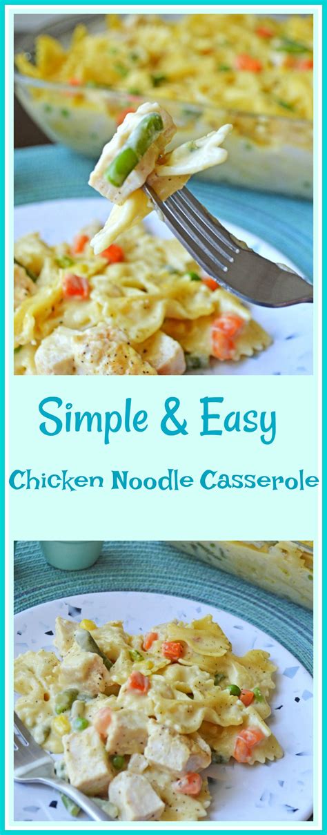 Have you tried this vegan fishless tuna product? Simple Chicken Noodle Casserole - Pams Daily Dish ...