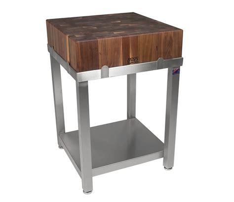 Boos block butcher block 24x18x1 ½. John Boos Cucina Laforza Walnut Butcher Block Set