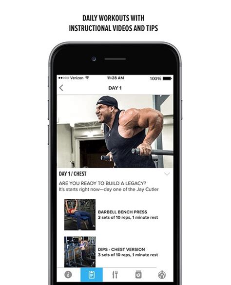 You can read about these apps in detail: Bodybuilding.com Fitness Apps