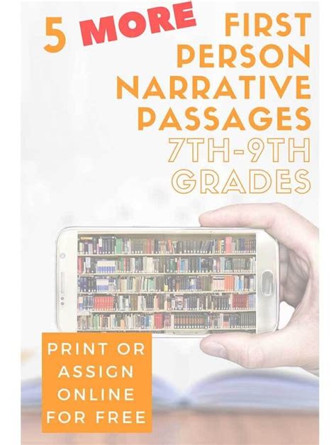 Inferences are steps in reasoning, moving from premises to logical consequences; Five More 1st Person Narrative Reading Passages for Grades 7-9
