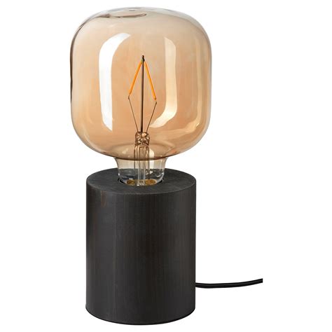 Check spelling or type a new query. BLEKKLINT / LUNNOM Table lamp with light bulb - brown - IKEA