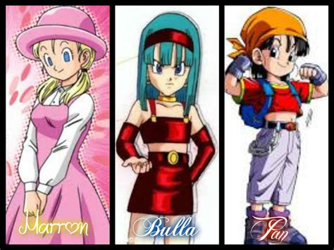 Terms in this set (131). Image - 3 girls.jpg | Dragon Ball Wiki | Fandom powered by ...