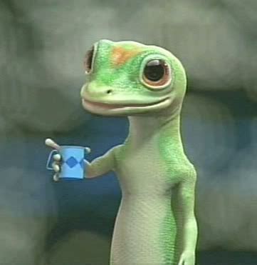 Do it now or wait till wednesday. Gfest: Tea Party gets Geico's Gecko Fired.