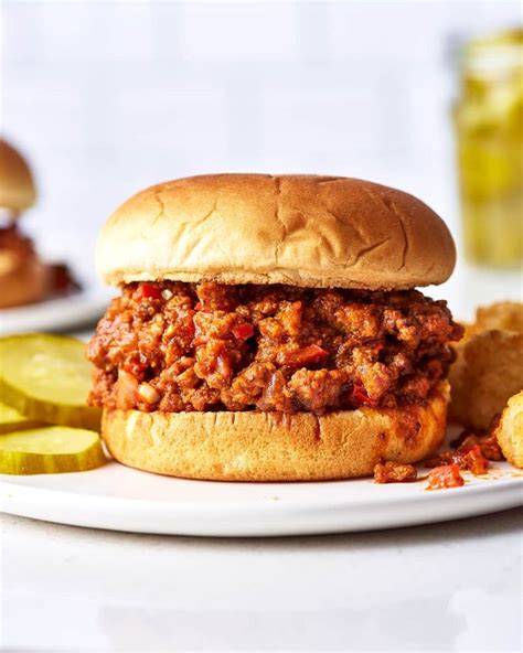 Season with salt and pepper. 10 Family Dinners Under $10 | Homemade sloppy joes, Sloppy ...